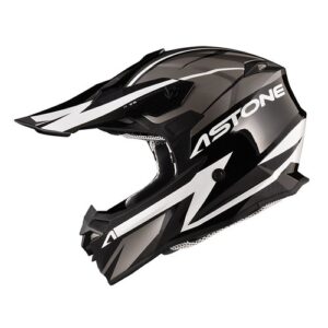 MX6 RACER GLOSS GREY/WHITE